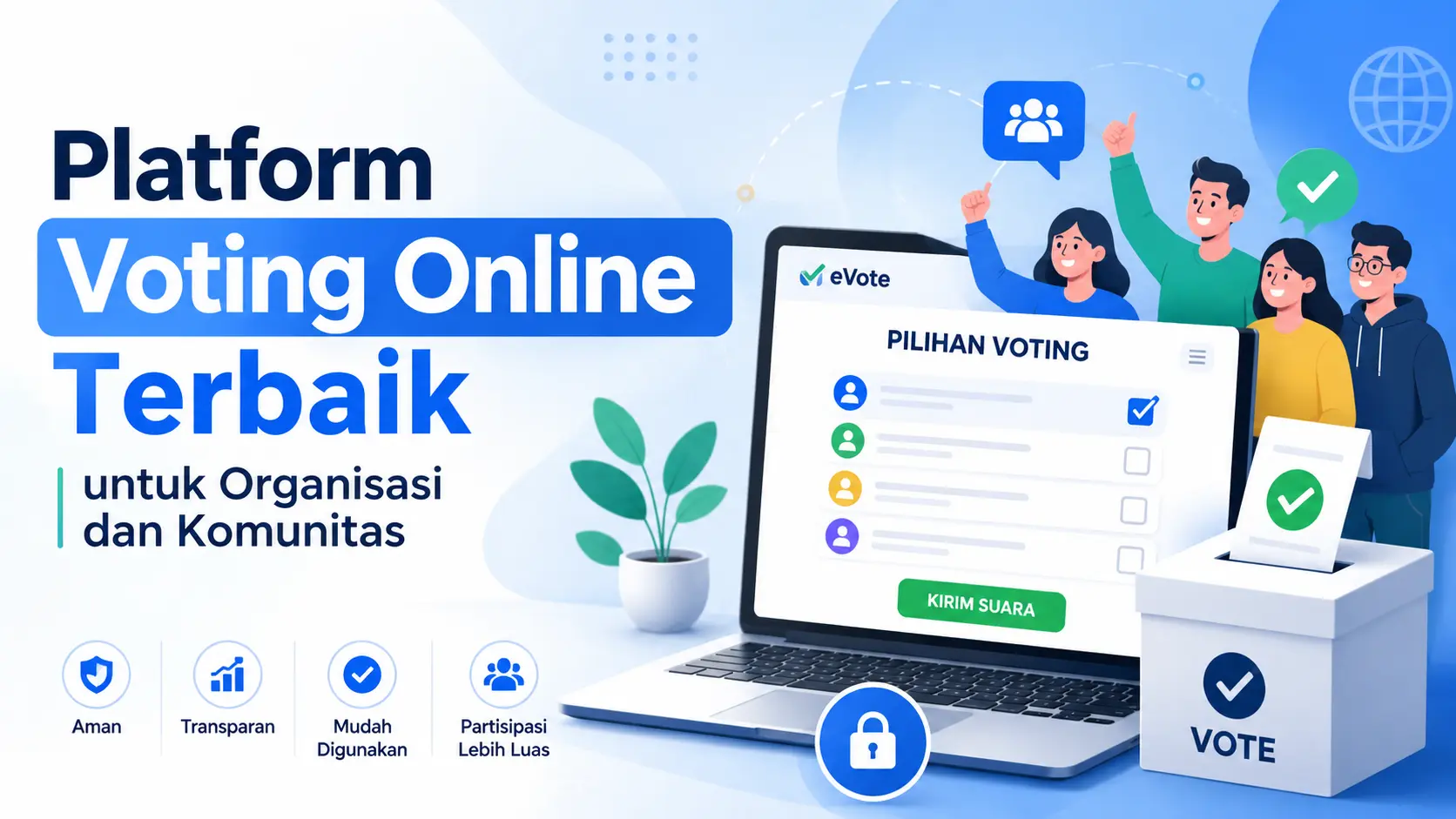 Platform Voting Online Terbaik untuk Organisasi dan Komunitas