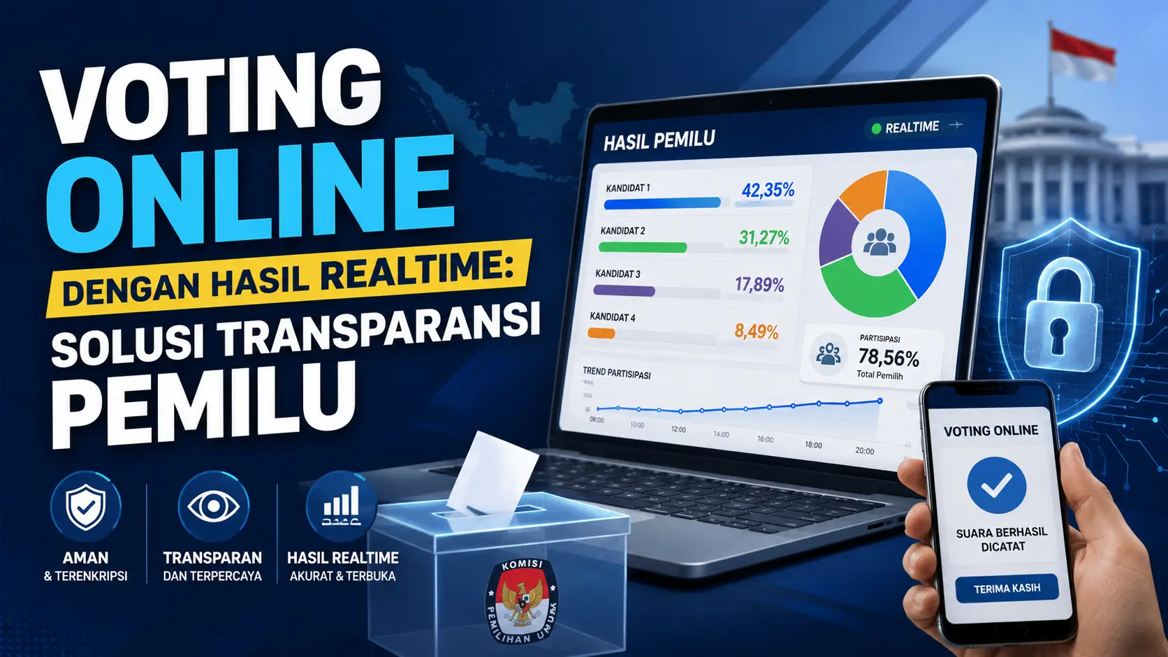 Voting Online dengan Hasil Realtime: Solusi Transparansi Pemilu